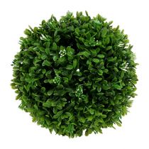 Itens Bola de buxo com flores bola decorativa verde Ø18cm 1ud