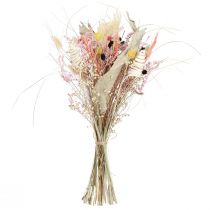 Itens Buquê de flores secas, colorido e exótico, 55cm, 120g - Decoração vibrante, decorativa e de fácil manutenção para a casa em estilo boho.