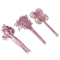 Itens Cana em espiral, cone de cana, variedade de frutas vermelhas, 30 cm, 75 unidades