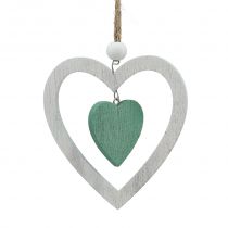 Itens As decorações para árvores de Natal misturam verde, branco 10cm 9 unidades