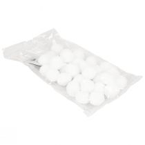 Itens Decoração de árvore de natal decoração de guirlanda de bola de neve branca 185cm