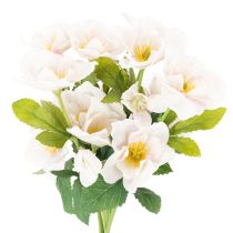 Itens Buquê de rosas artificiais de Natal, 35 cm, 6 peças