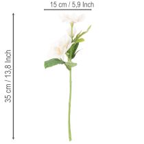 Itens Buquê de rosas artificiais de Natal, 35 cm, 6 peças