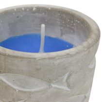 Vela de Citronela em pote Vela perfumada limão Ø7,5cm Alt 6,5cm