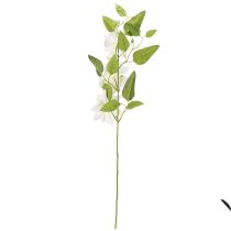 Itens Ramo artificial de clematis com flores para decoração elegante e de baixa manutenção, 81 cm, 2 peças.