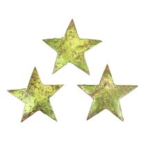 Itens Decoração dispersa estrelas de Natal verde coco Ø5cm 50 unidades