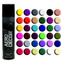 Spray de cores fosco de seda em cores diferentes 400ml