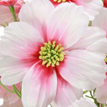 Itens Cosmea rosa artificial 77cm 3 unidades