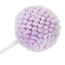 Itens Arranjo de flores secas de Craspedia para decoração de mesa moderna em sua casa, 55cm, 20 peças.