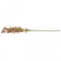 Itens Ramo decorativo com flores rosa artificial Ramo Daphne 110 cm 3 unidades