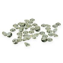 Deco diamantes 12mm champanhe pedras preciosas 170 peças