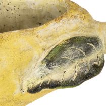 Itens Vaso decorativo para plantas de outono em concreto 25×13×11cm