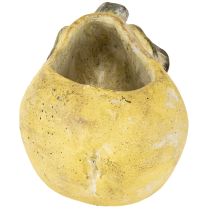 Itens Vaso decorativo para plantas de outono em concreto 25×13×11cm
