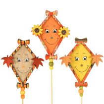 Itens Dragão decorativo outono plugue de madeira decoração de outono madeira 33,5 cm 6 peças