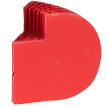 Itens Papel decorativo em formato de abóbora com padrão de favo de mel, 34 cm, 2 unidades