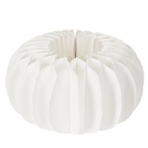 Itens Bola decorativa de papel, decoração moderna de abóbora, papel em formato de favo de mel, 34 cm, 2 peças