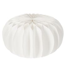 Itens Bola decorativa de papel, decoração moderna de abóbora, papel em formato de favo de mel, 34 cm, 2 peças