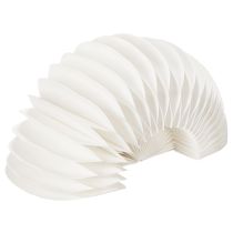 Itens Bola decorativa de papel, decoração moderna de abóbora, papel em formato de favo de mel, 34 cm, 2 peças