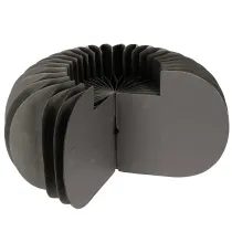 Itens Anel decorativo de papel em formato de abóbora com favo de mel, 24 cm, 4 peças