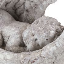 Itens Anjo decorativo dormindo com asas figura de anjo túmulo 22,5cm