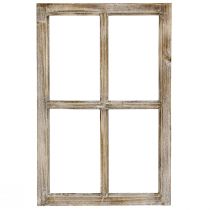 Itens Moldura decorativa em madeira decoração marrom rústico 40×60cm