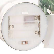 Itens Garrafa decorativa de LED em formato de flamingo, 37,5 cm, branco quente (2 unidades)