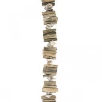 Guirlanda Deco conchas e troncos 90cm