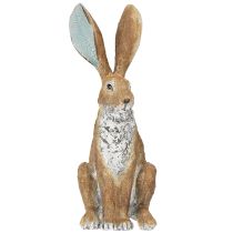 Itens Conjunto de 2 peças com 32 cm de altura, perfeito para decorar sua casa na primavera. Estatueta decorativa de coelho.