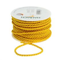 Itens Cordão Deco em amarelo 4mm 25m