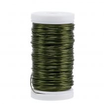 Itens Arame Esmaltado Deco Verde Oliva Ø0,50mm 50m 100g