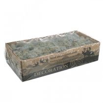 Itens Musgo decorativo, musgo natural cinza para artesanato, seco e tingido, 500g