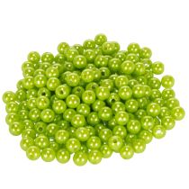 Itens Contas decorativas, verde-maçã, Ø8mm, 250 peças