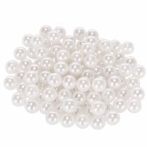 Itens Contas decorativas brancas Ø10mm 115 un