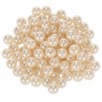 Itens Contas decorativas Ø10mm champanhe 115 peças