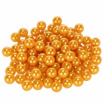 Itens Contas decorativas Ø10mm laranja 115 un