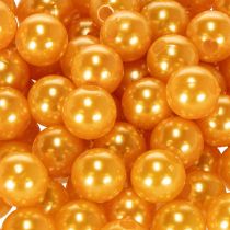 Itens Contas decorativas Ø10mm laranja 115 un