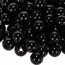 Itens Contas decorativas Ø10mm pretas 115 un
