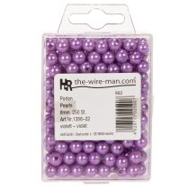 Itens Contas decorativas Ø8mm Violeta 250 peças