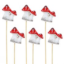 Itens Cogumelos decorativos flor plug cogumelos de cerâmica 6cm 6 un