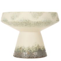 Itens Tigela decorativa de cerâmica, creme acinzentado-esverdeado, Ø20cm, A16cm