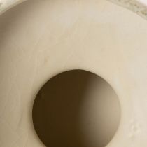 Itens Tigela decorativa de cerâmica, creme acinzentado-esverdeado, Ø20cm, A16cm
