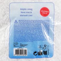 Itens Flocos de neve decorativos brancos decoração de inverno branco 2,8l