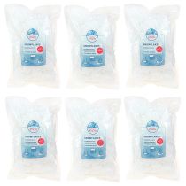 Itens Flocos de neve decorativos, neve artificial em flocos, 40g × 3 unidades