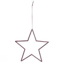 Itens Conjunto de 8 peças de enfeites de Natal decorativos em formato de estrela com glitter, formato de frutinha, diâmetro de 18 cm.