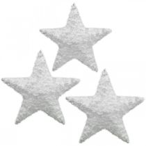 Itens Estrela de decoração de natal estrela de decoração de natal branca H15cm 6pcs