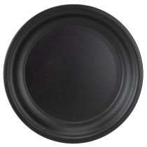Itens Prato decorativo tigela de metal prato decorativo antracite Ø26cm 2 peças