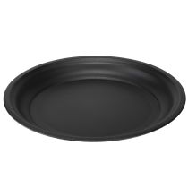 Itens Prato decorativo tigela de metal prato decorativo antracite Ø26cm 2 peças