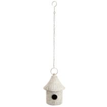 Itens Casa de passarinho decorativa de metal para pendurar em estilo antigo Ø15cm H21cm