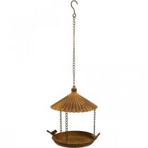 Itens Banheira decorativa para pássaros, banheira para pássaros, grelha decorativa para jardim Ø23cm H27,5cm