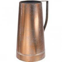 Vaso decorativo jarro decorativo cor de cobre vintage decorativo W21cm H36cm